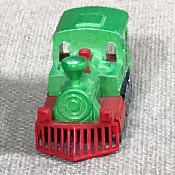 Vintage Majorette Green Red Diecast Locomotive Train Toy Made In France - Picture 2 of 7
